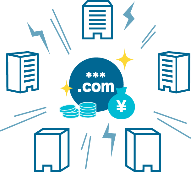 レジストラ間の競争